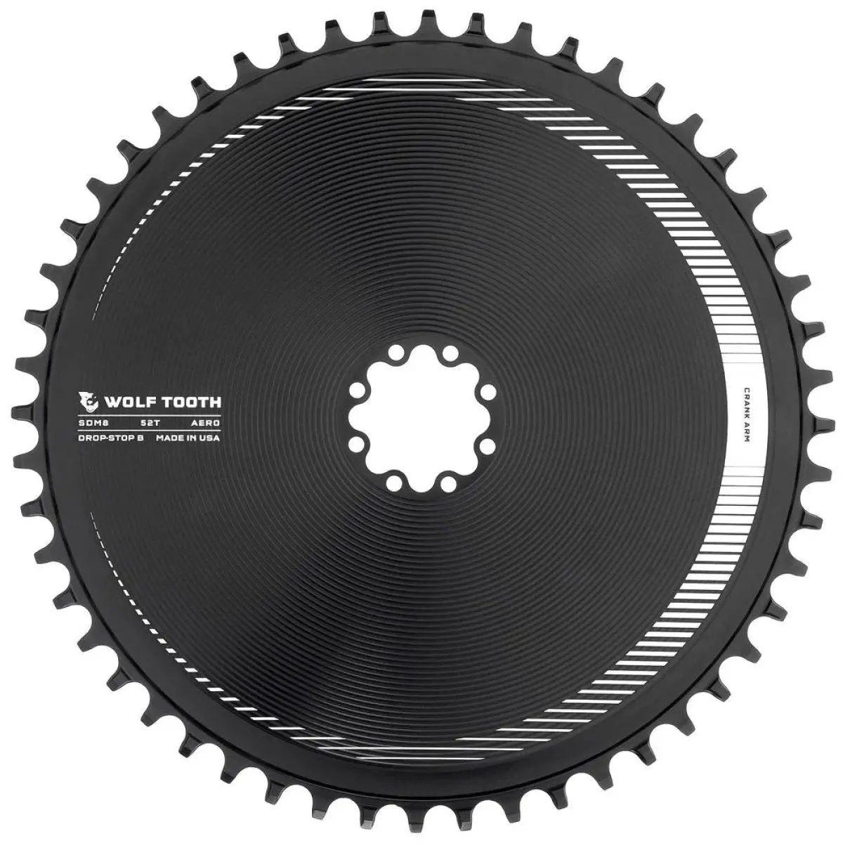Sram 8-Bolt Dm Aero Drop-Stop Chainring 1