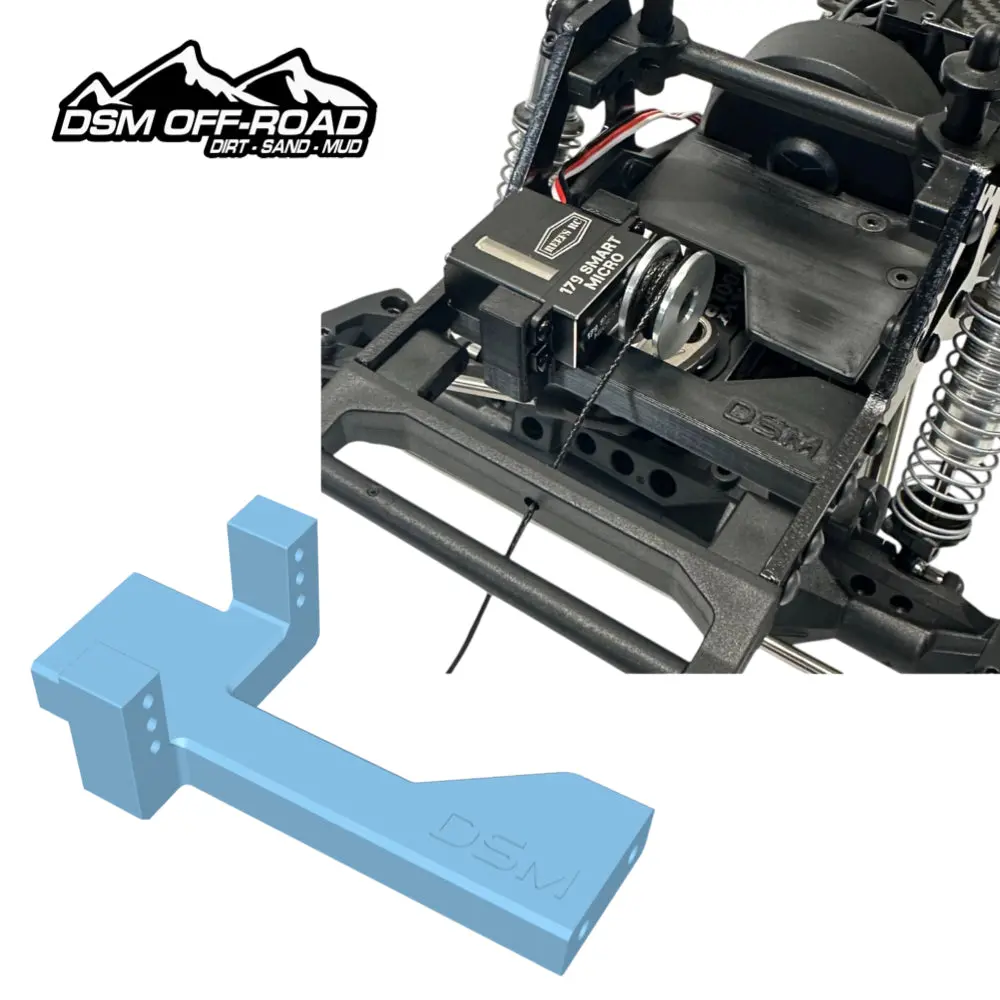 Micro Servo Winch Mount (For Vanquish® Vrd W/ Stubby Kit) (Stl File) 1