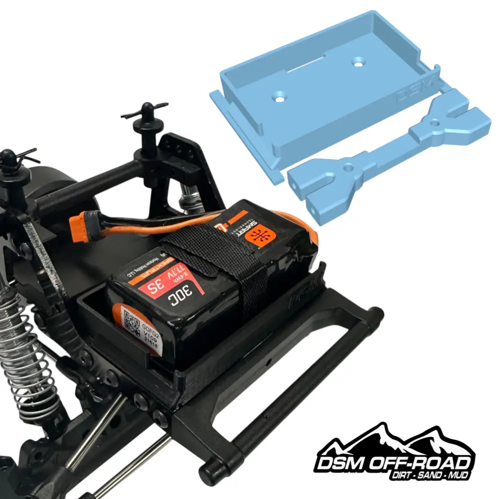 Small Front Battery Tray (Fits Vanquish® Vrd With Stubby Kit) (Stl File) 1