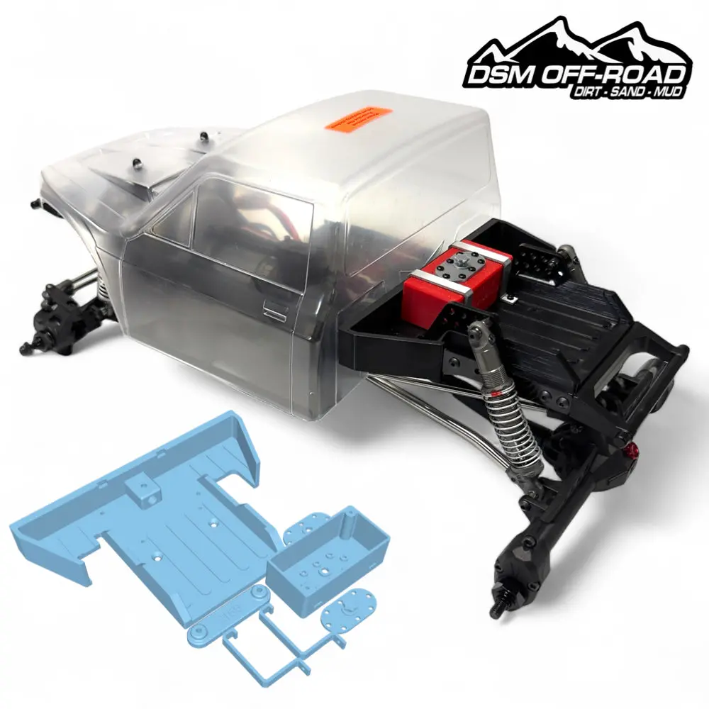 Scale Comp Bed (Fits Vanquish® Mullet) (Stl File) 1