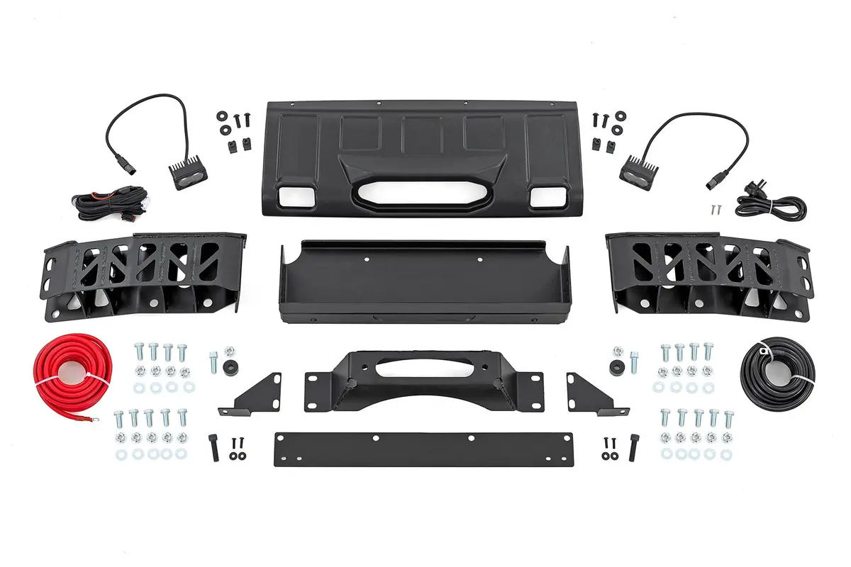 Hidden Winch Mount | Yellow Sae | Fog | Toyota Land Cruiser 4Wd (2024-2025) 1