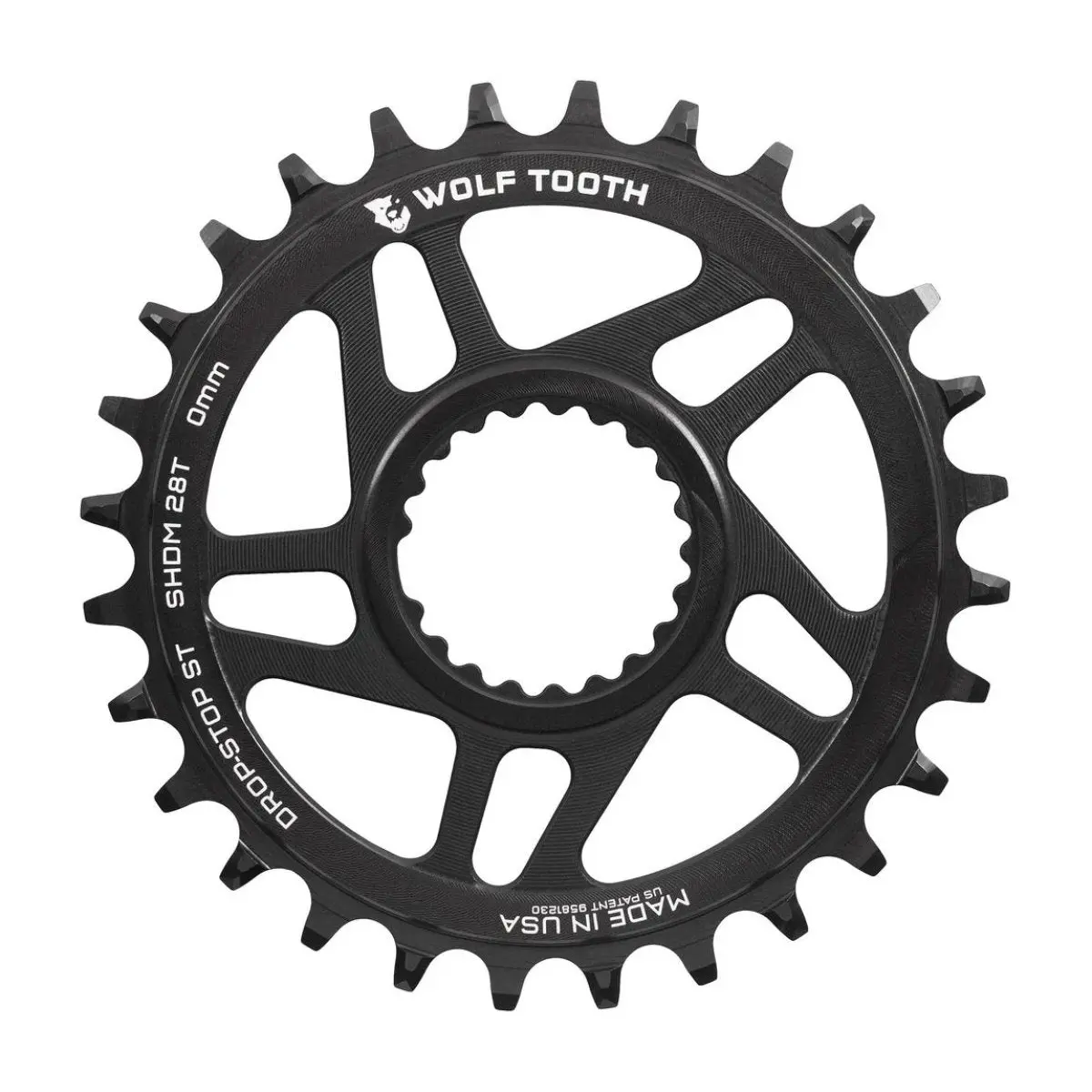 Shimano Dm Drop-Stop Chainring - 0Mm Offset - Shimano Hg+ 1