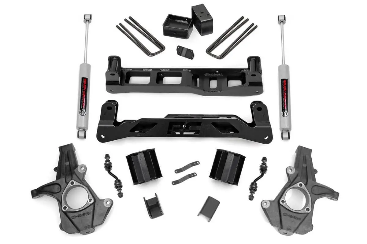 5 Inch Lift Kit | Alum/Stamp Steel | Chevy/Gmc 1500 (14-18 & Classic) 1