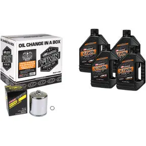 Evo/Sportster Quick Oil Change Kit - Chrome Filter 1