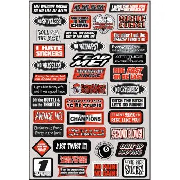 Decal Kit - Fun Phrases 1