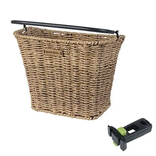 Basil - Bremen Rattan Look Basket With Ahead Stem Holder 1