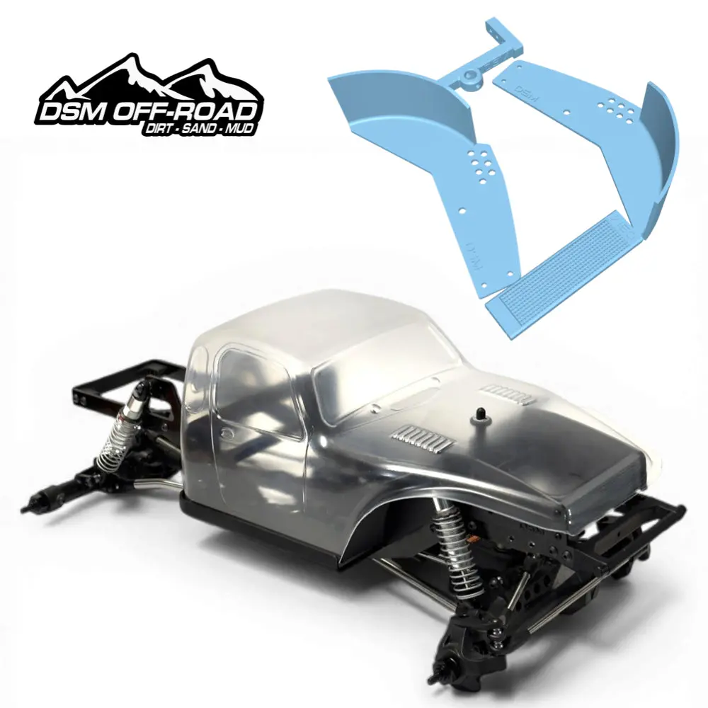 Inner Fenders For Reefs® Plague Body (Fits Vanquish® Vrd & Stance) (Stl File) 1