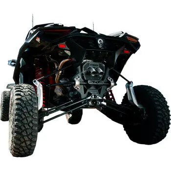 Exhaust Slip-On Mufflers - Center Exit - Maverick R 1
