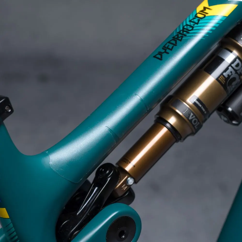 Dyedbro Mtb Frame Protection - Clear Matte 1