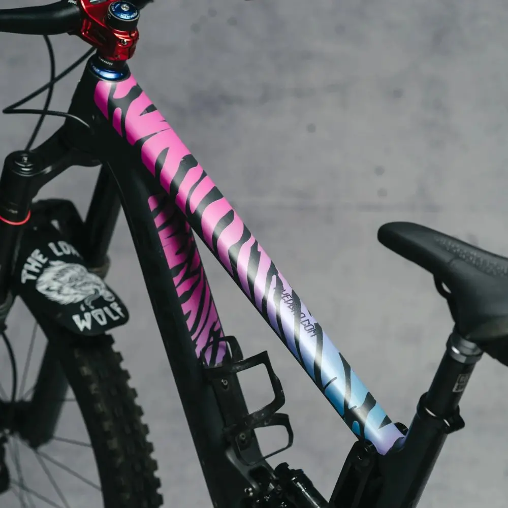 Dyedbro Frame Protection Zebra Retro Gloss 1