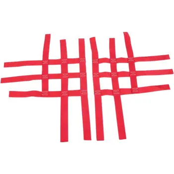 Nerf Bar Net - Red - Polaris/Suzuki/Yamaha 1