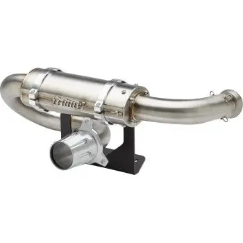 Center Exit Slip-On Muffler - With Tip 1