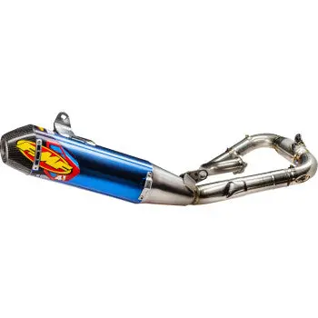 Factory 4.1 Rct Exhaust System - Titanium - Carbon Fiber End Cap 1
