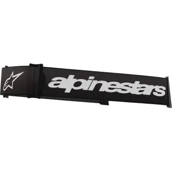 Supertech Goggle Strap - Black/White 1