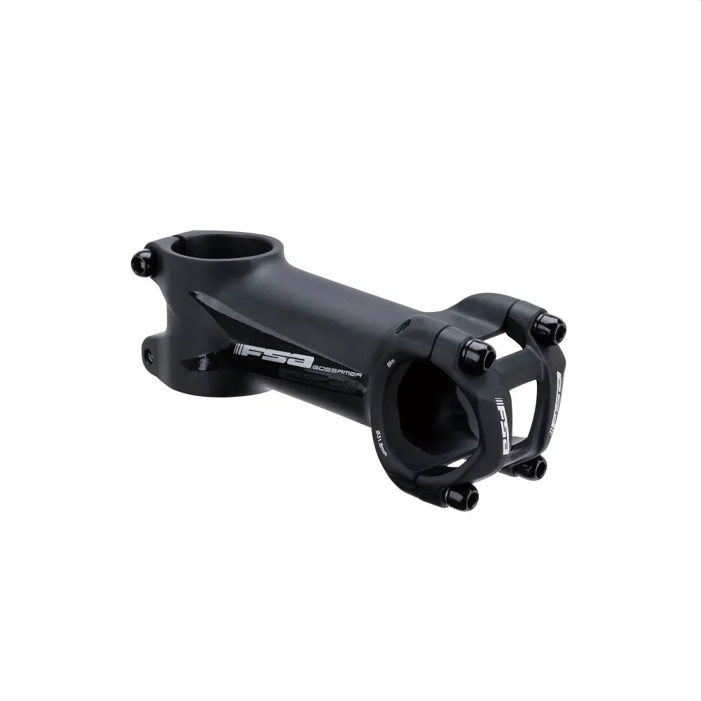 Fsa - Gossamer 31.8 Clamp Stem - Black 1