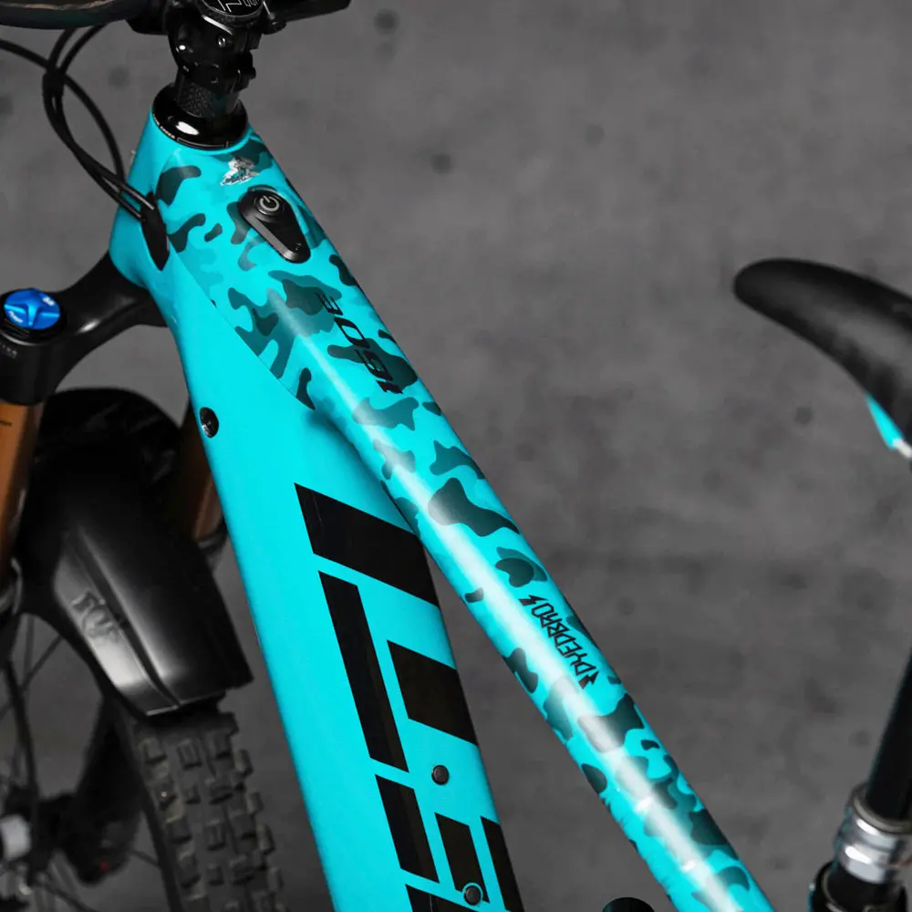 Dyedbro Ebike Frame Protection - Camo 1