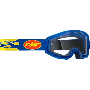 Powercore Goggles - Flame - Navy - Clear 1