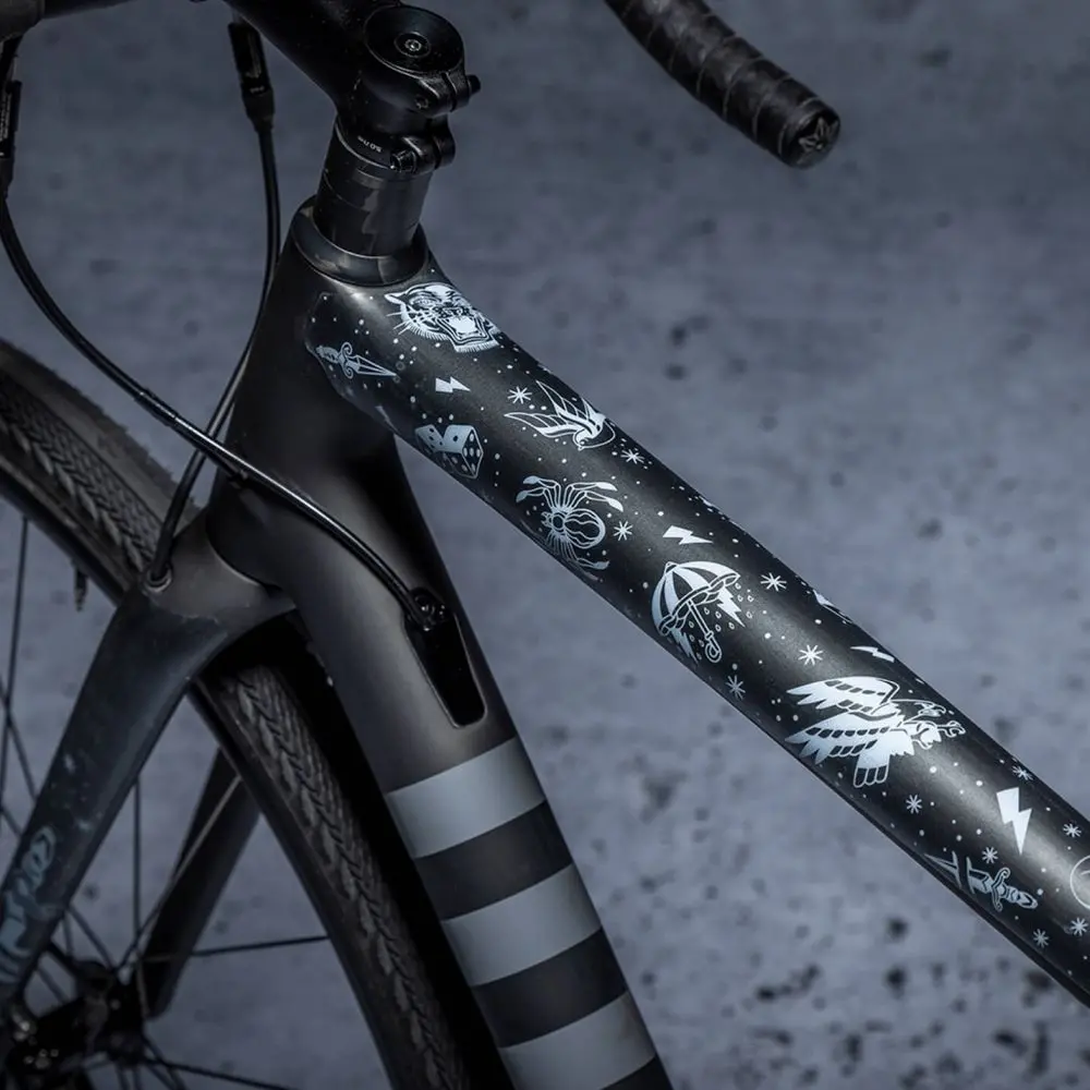 Dyedbro Drop Bar Frame Protection - Old School Tattoo 1