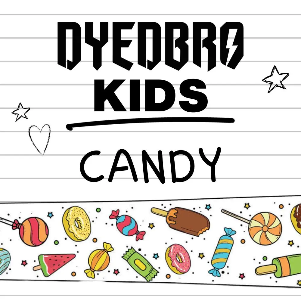 Dyedbro Kids Frame Protection - Candy Pattern 1