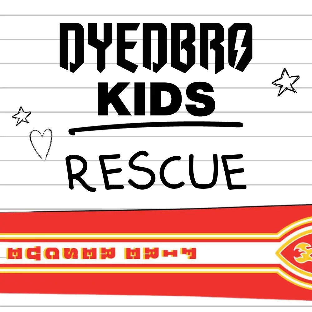 Dyedbro Kids Frame Protection - Fire Rescue Pattern 1