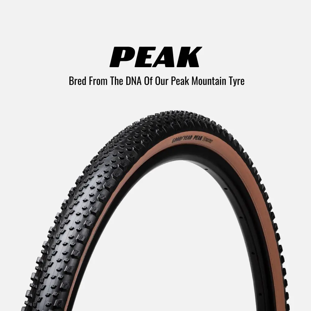 Goodyear Gravel Tyre - Peak - Tan 1