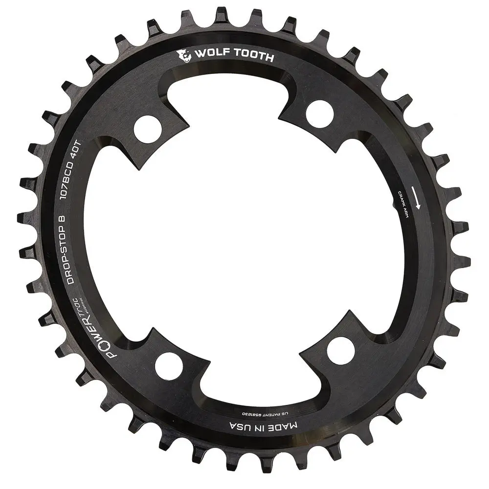 Sram 107 Bcd Oval Drop-Stop B Chainring 1