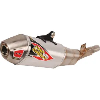 T-6 Slip-On Muffler - Stainless Steel - Kawasaki 1