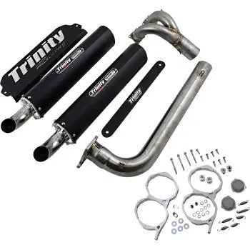 Stage 5 Dual Exhaust - Black 1