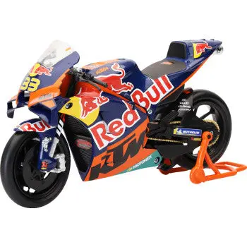 Red Bull Ktm Motogp Bike - Brad Binder - 1:12 Scale - Red/Blue/Orange 1