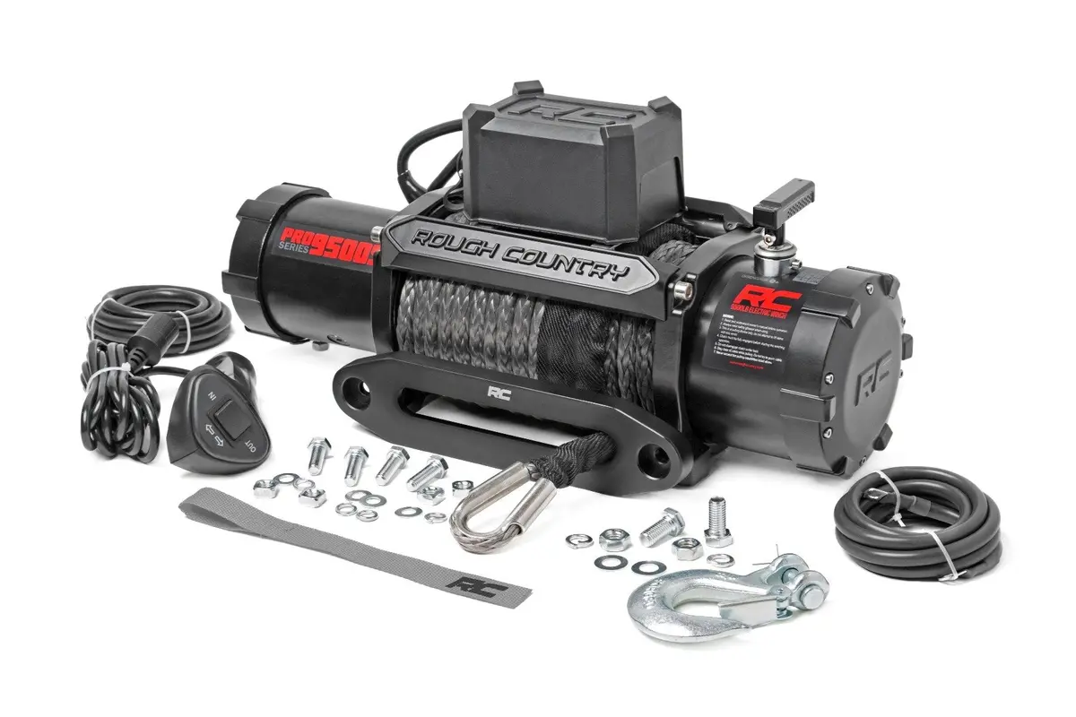 9500-Lb Pro Series Winch | Synthetic Rope 1