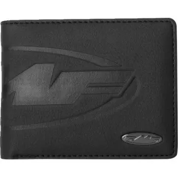 Debossed Wallet - Black 1