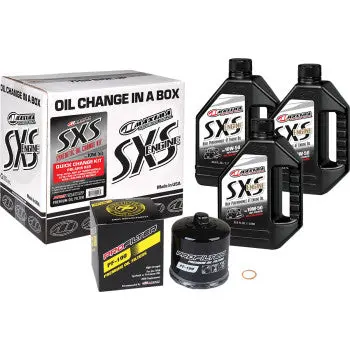 Sxs Synthetic Oil Change Kit -Polaris Turbo - 10W-50 1