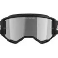 Vision 3 Goggle - Wordmark - Black - Silver Mirror 2