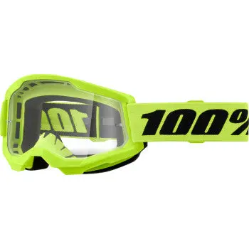 Strata 2 Goggles - Neon Yellow - Clear 1