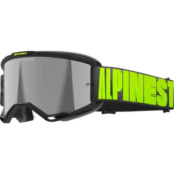 Vision 5 Goggle - Hollow - Charcoal/Yellow Fluo - Silver Mirror 1