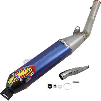 Factory 4.1 Rct Muffler - Anodized Titanium - Yamaha 1