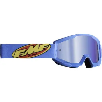 Youth Powercore Goggles - Core - Cyan - Blue Mirror 1