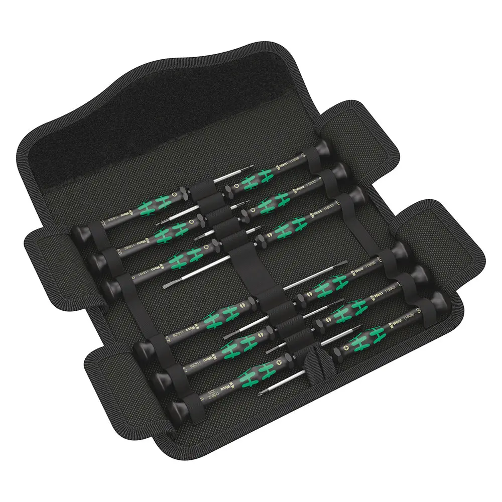 Wera Kraftform Micro Screwdriver 12 Piece Set For Electronics 1