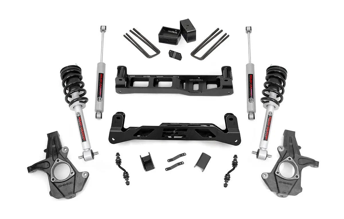 5 Inch Lift Kit | Alu/Stamp Steel | N3 Struts | Chevy/Gmc 1500 (14-18 & Classic) 1