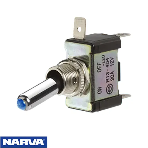 Narva | Off/On Toggle Switch With Blue Led 1