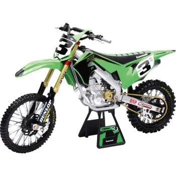 Kawasaki Race Team Bike 2019 - Eli Tomac - 1:6 Scale - Green/Black 1