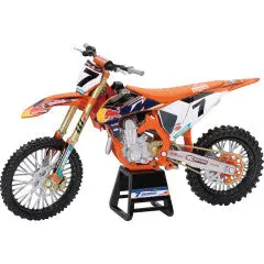 Red Bull Ktm 450 Sx-F Aaron Plessinger - 1:12 Scale - Orange/Black/White 1