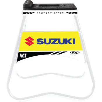 Bike Stand - V.1 - Suzuki - White/Yellow 1
