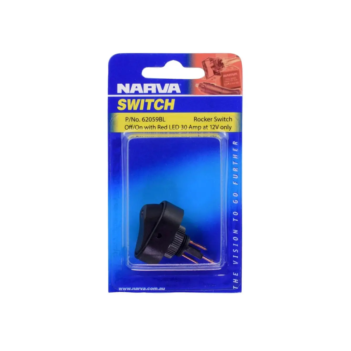 Off/On Rocker Switch With Red Led 1