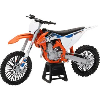 Ktm 450 Sx-F Dirt Bike - 1:12 Scale - Orange/White/Black 1