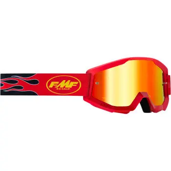Powercore Goggles - Flame - Red - Red Mirror 1