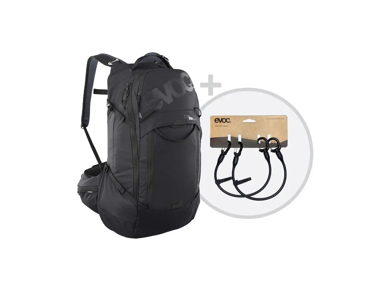 Evoc - Trail Pro Blackline 26 + Cargo Strap Bundle (Ss26) 1