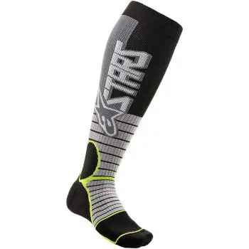 Mx Pro Socks - Gray/Yellow - Medium 1