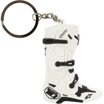 Key Fob - Tech 10 Boot - White 1