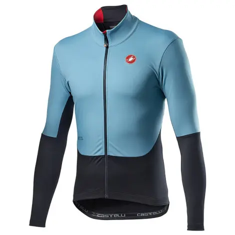 Castelli Jersey Nano Mid Wind Celeste Black Large 1